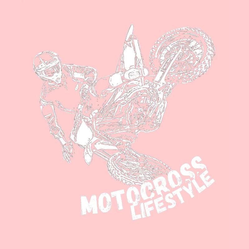 Conception de motocross / idée cadeau