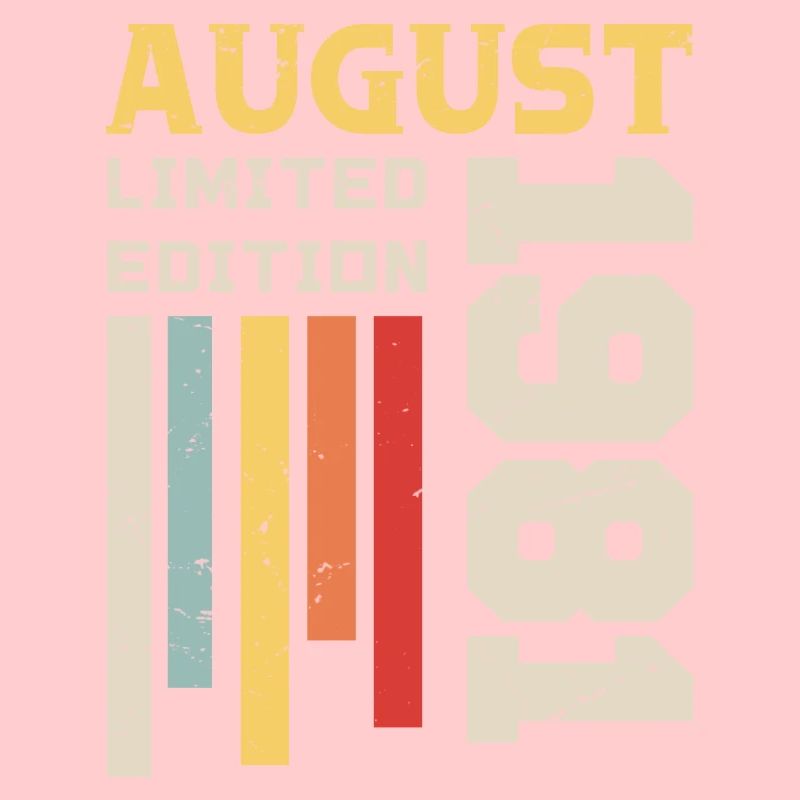 August 1981 - Geburtstagsgeschenk August 1981 August