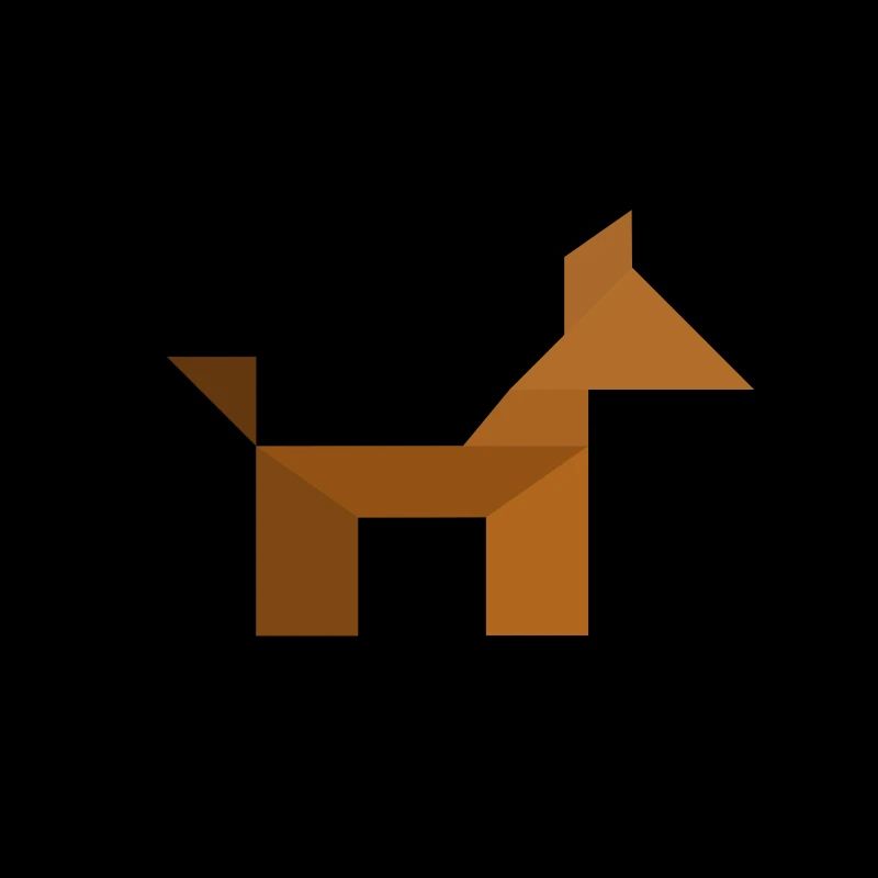Chien - Tangram