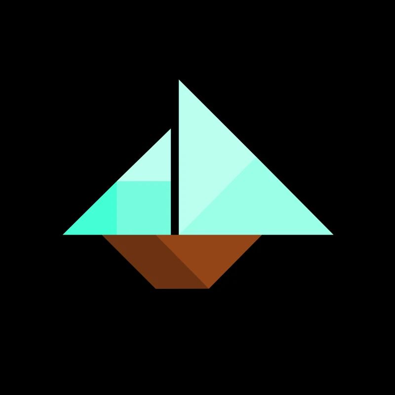 Sailing ship - Tangram