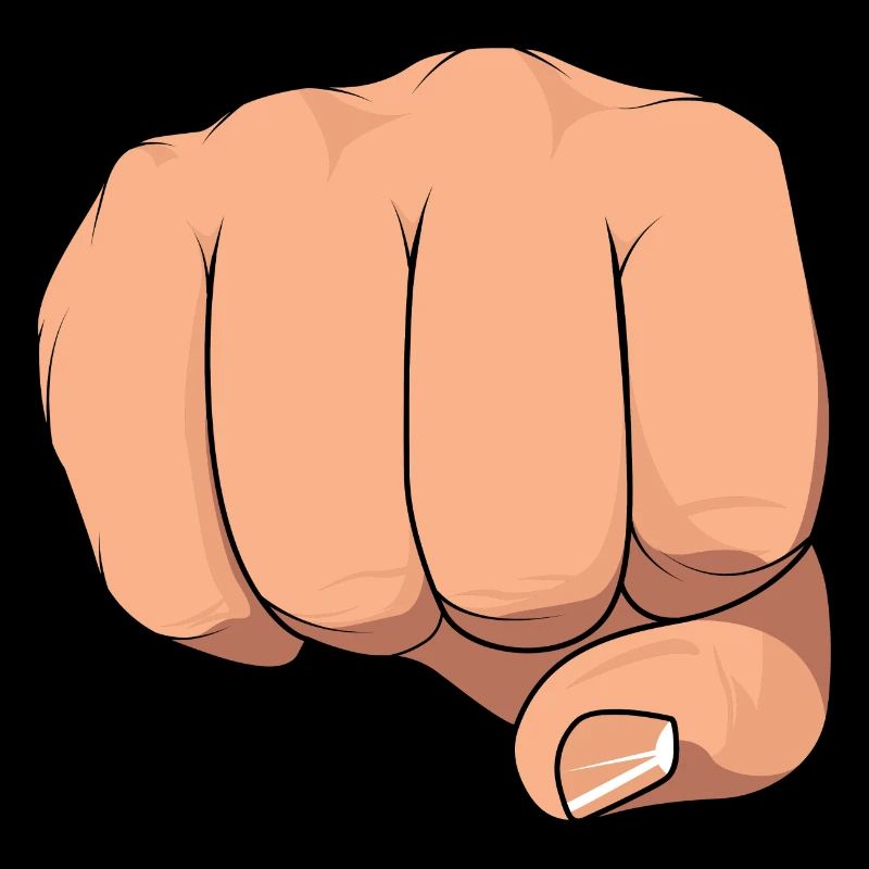 Ghettofaust Faustgruß Hand Faust Faustcheck