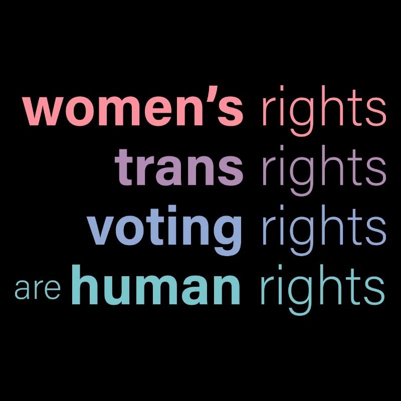 Women's rights are human rights