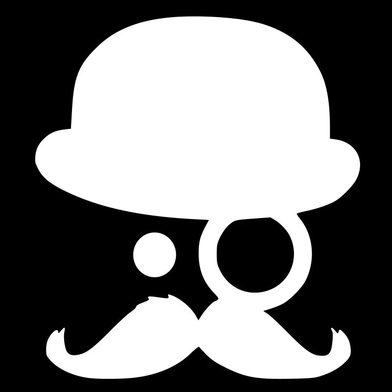 Moustache - by www.CodeShirt24.de