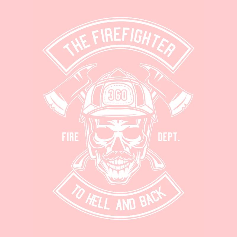 Firefighter Firefighter Skeleton Undead Axe Fire