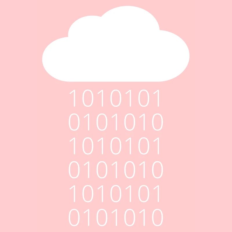 Cloud Data Rain Binary