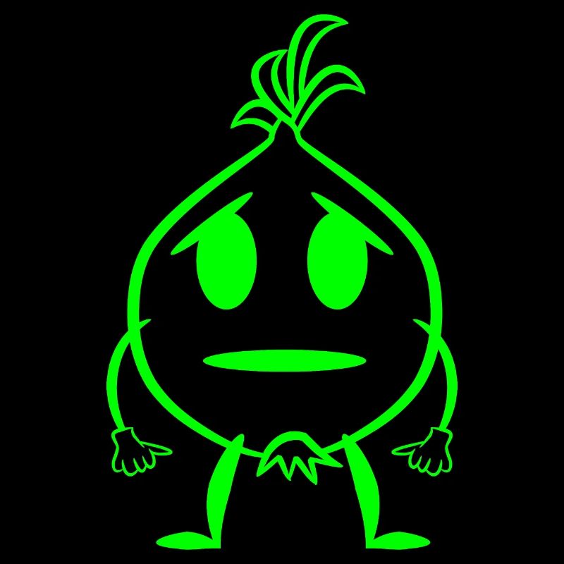 Onion Desperate Despair funny green