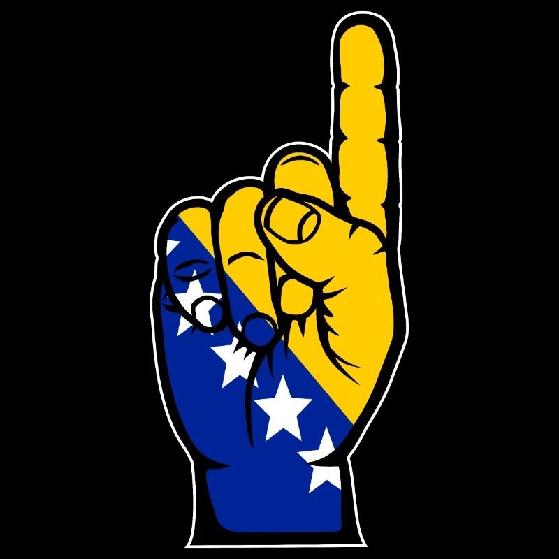 Drapeau de Bosnie numéro 1