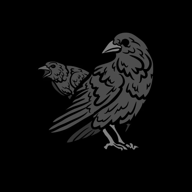 Attempted Murder Of Crows Funny Bird Lover