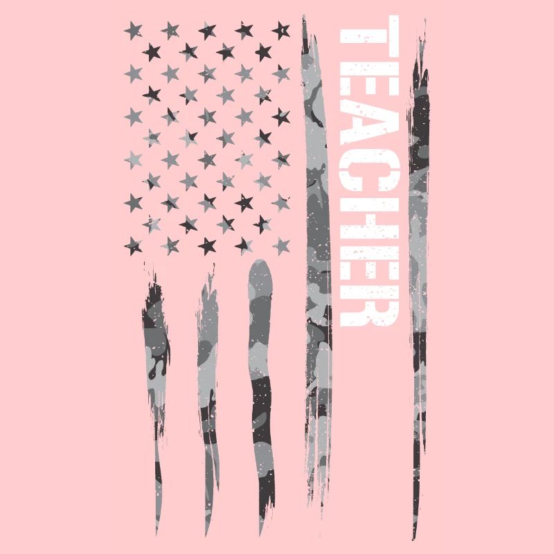 Enseignant - Drapeau américain