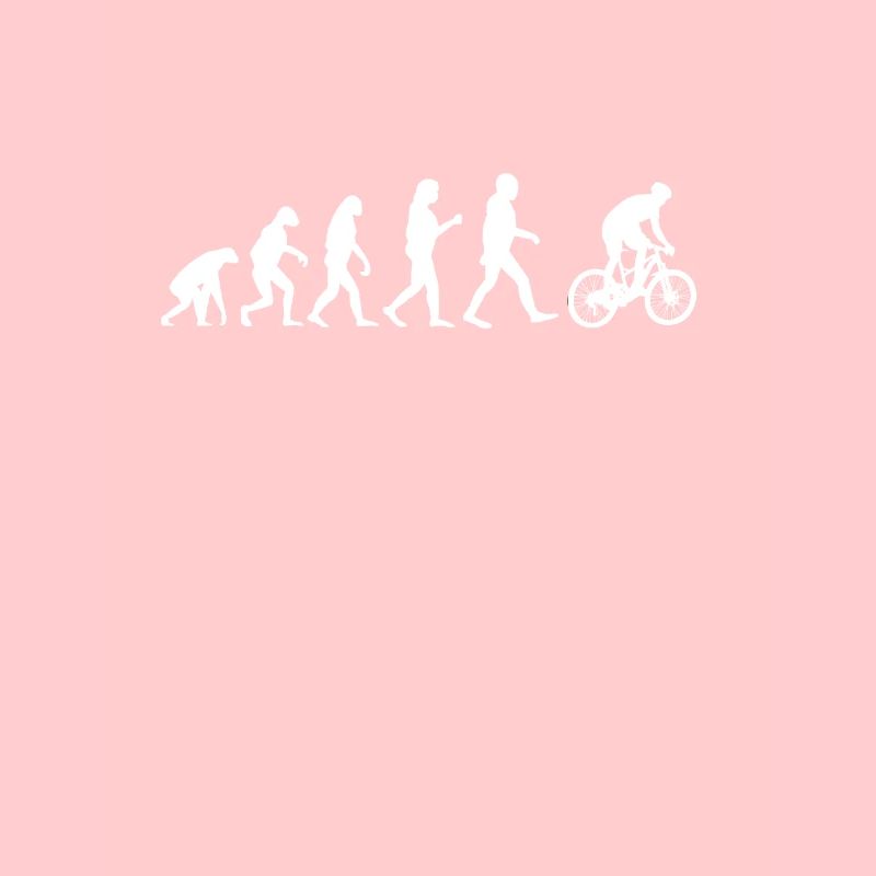 Bicycle evolution funny cyclist gift