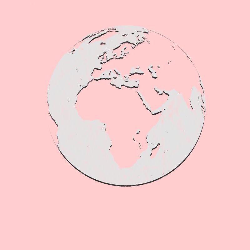 Globe Grey Grunge / Cadeau
