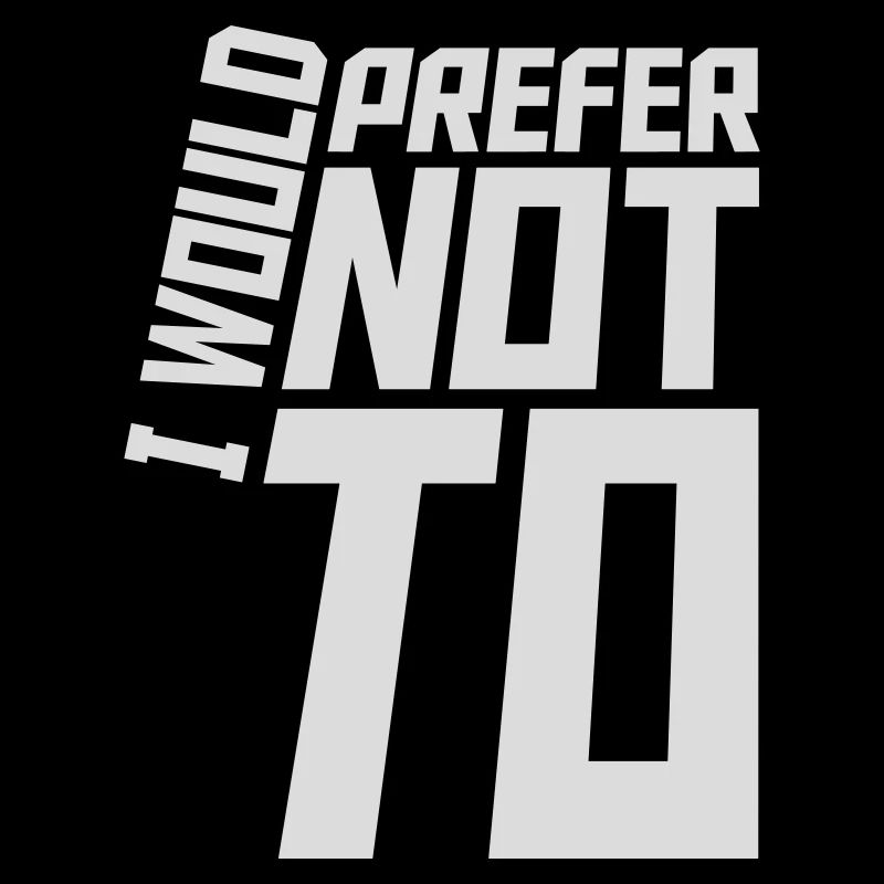 Je préfère ne pas