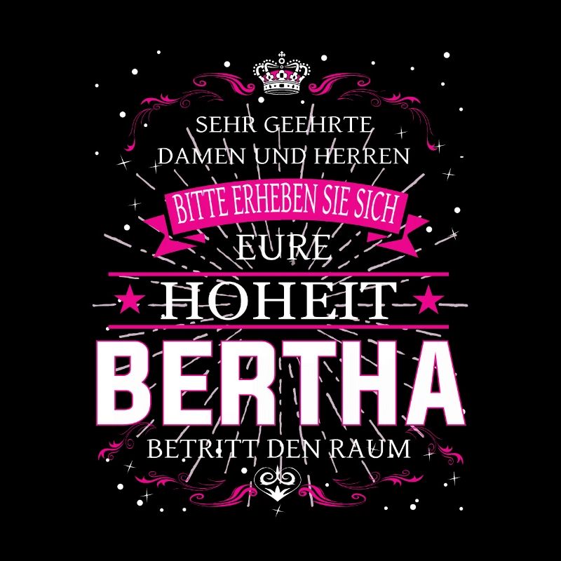 Bertha ist wieder da, alles wird gut