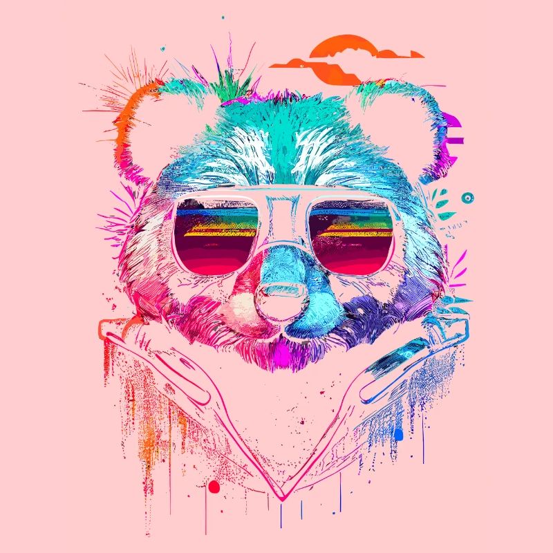 Panda hipster