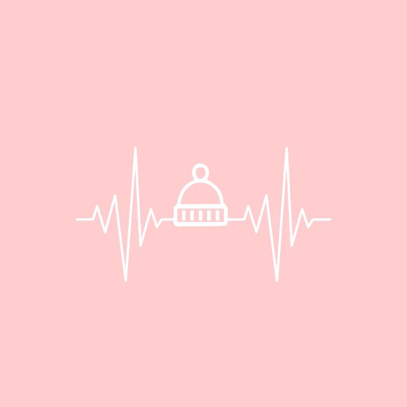 My Heart Sleeps for Bobble Hat Design