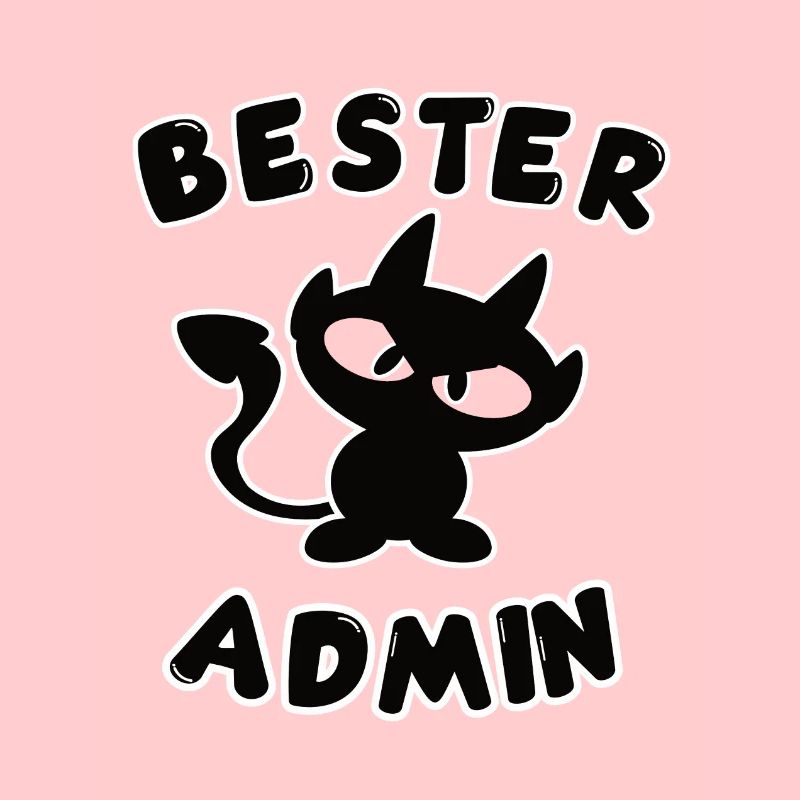 cooles bester Admin Design mit Teufelchen