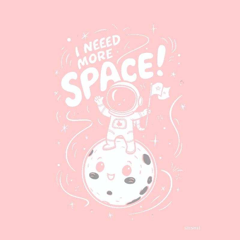 J’ai besoin de plus d’astronaute spatial sur la Lune