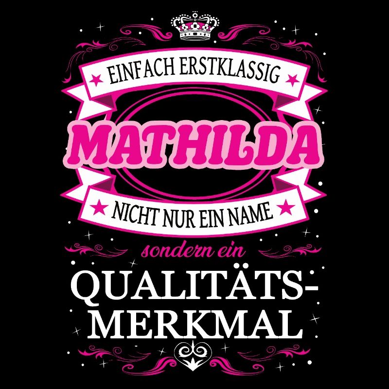 Caractéristique de qualité Mathilda tout simplement de première classe