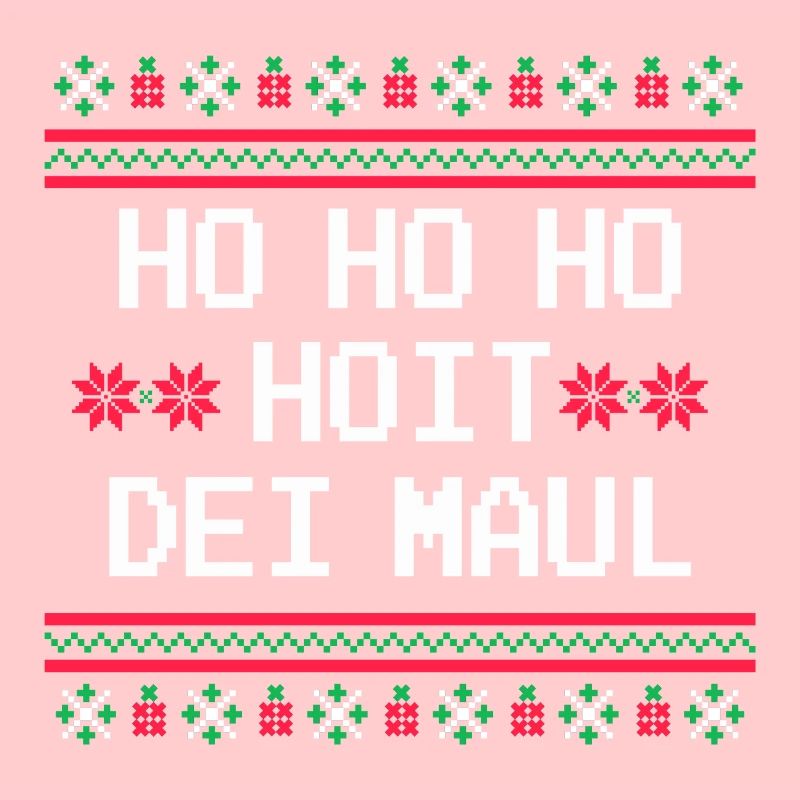 HO HO HO HOIT DEI MAUL FUNNY CHRISTMAS PULLOVER