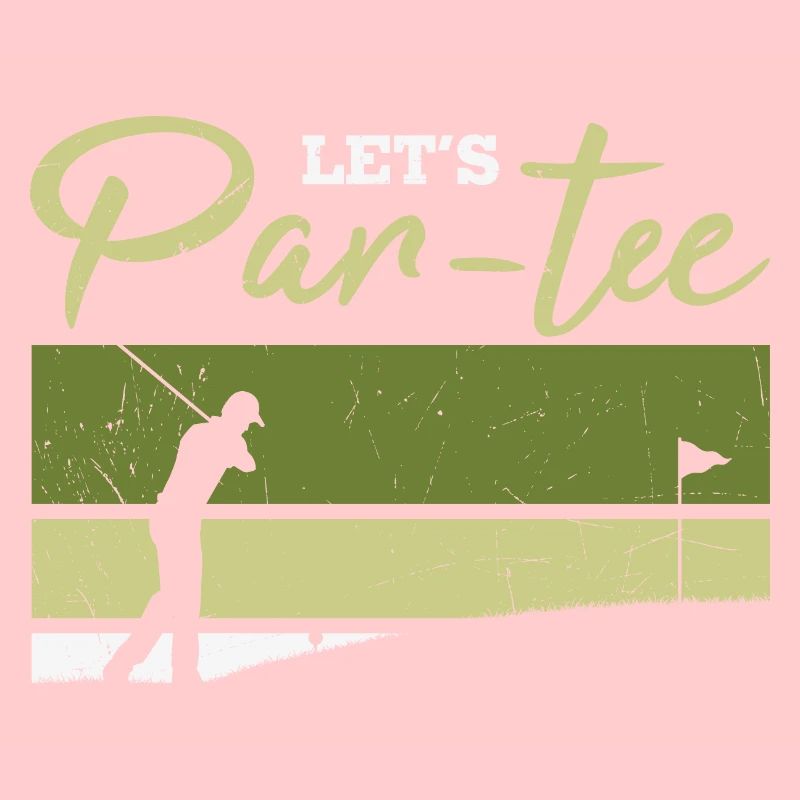 Let's Par-tee Golf Pun