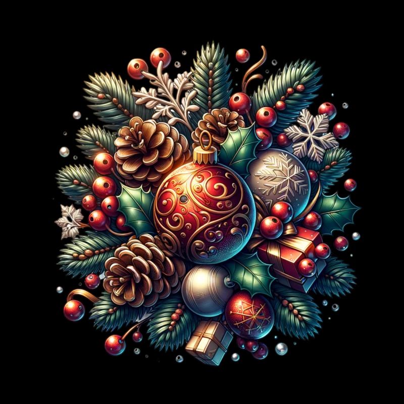 Weihnachtsdeko glück