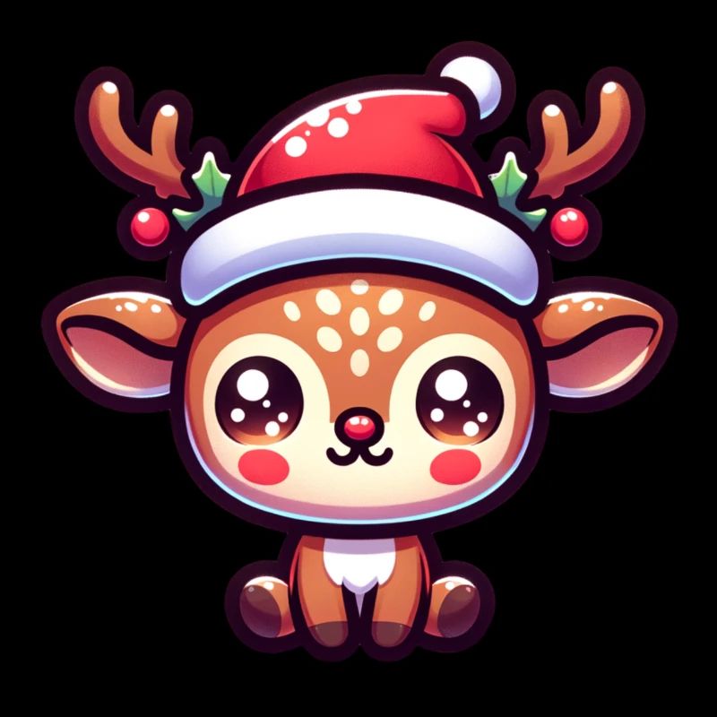 cute reindeer christmas