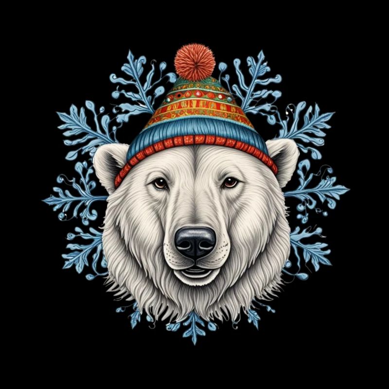 Ours polaire de Noël