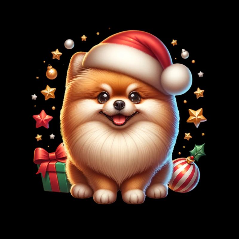 Weihnachten-Hund