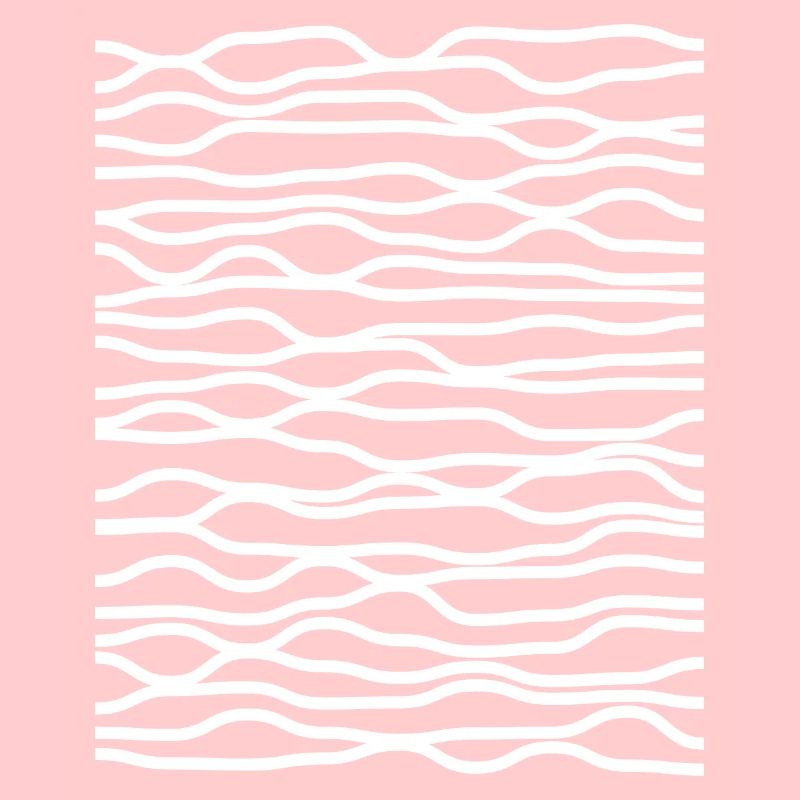 Zebra Wave Stripe Pattern