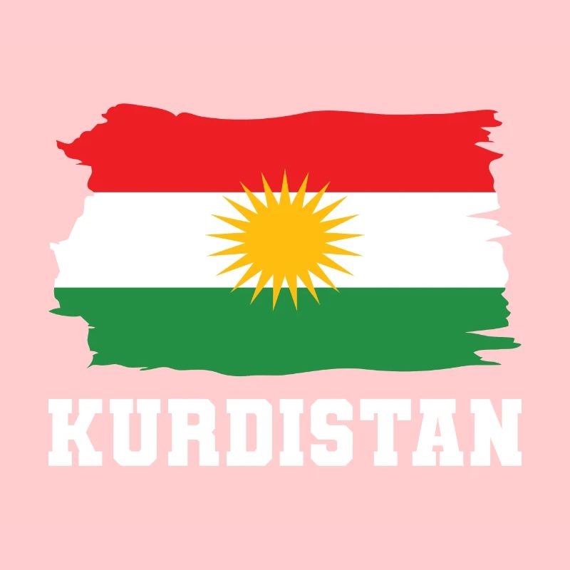 Drapeau kurde kurde kurde kurde son biji