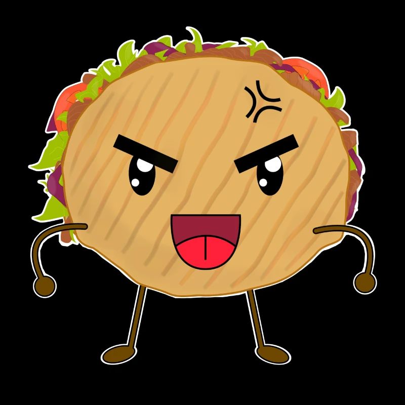 Süßer Knuffiger Döner Lustig