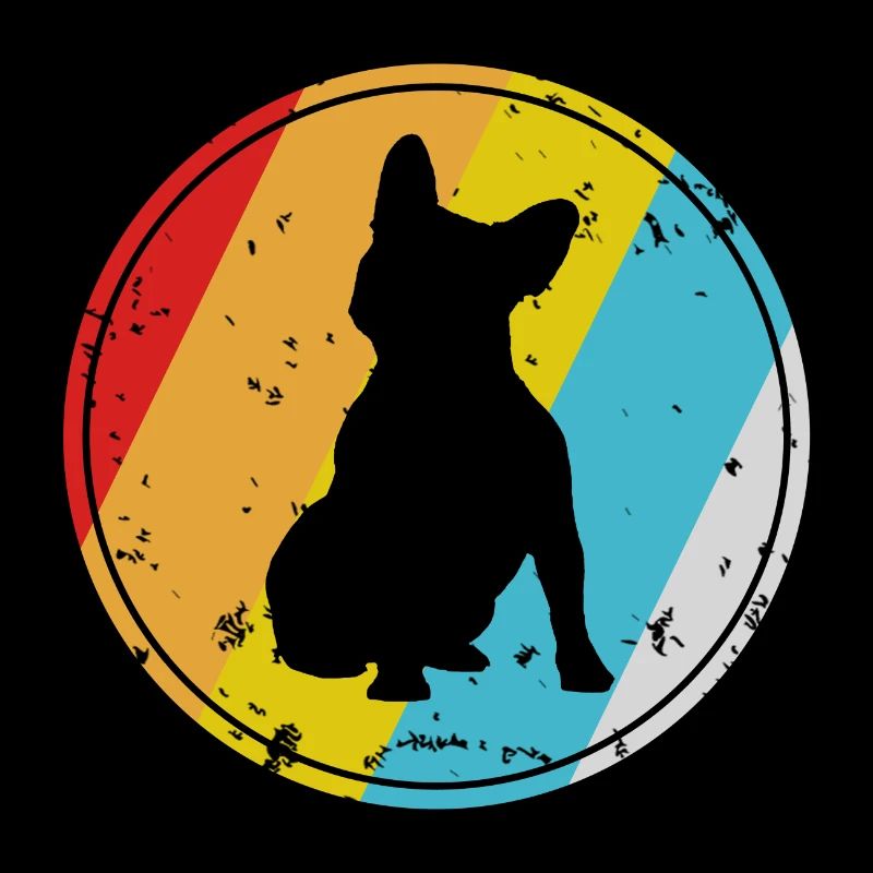Retro Boston Terrier
