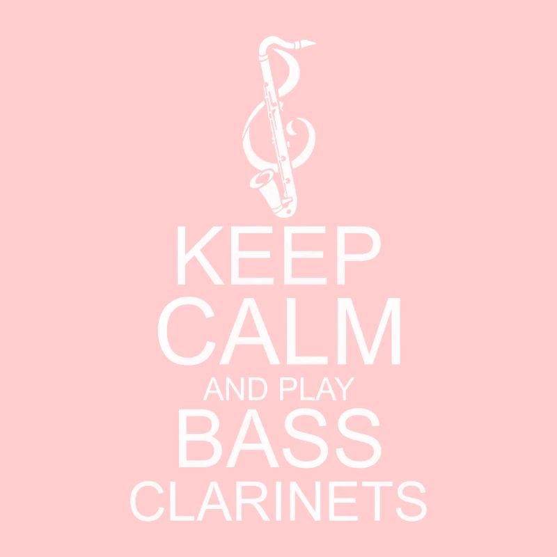 Keep Calm Bassklarinette