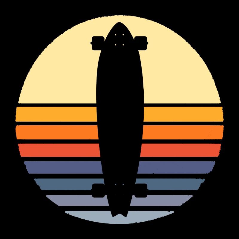 Longboard Longboarding Longboarder Skate