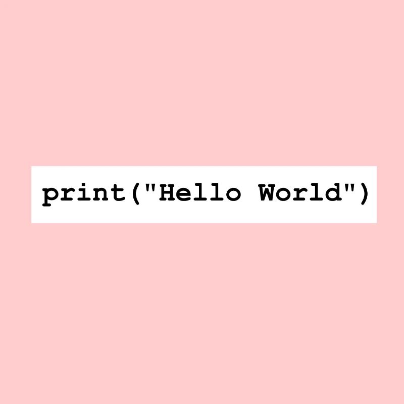 Cadeau du programme de développement Hello World Python
