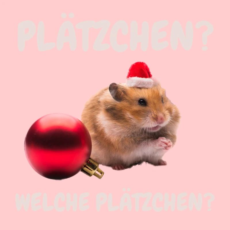 Hamster Weihnachten Plätzchen Weihnachtsgeschenk