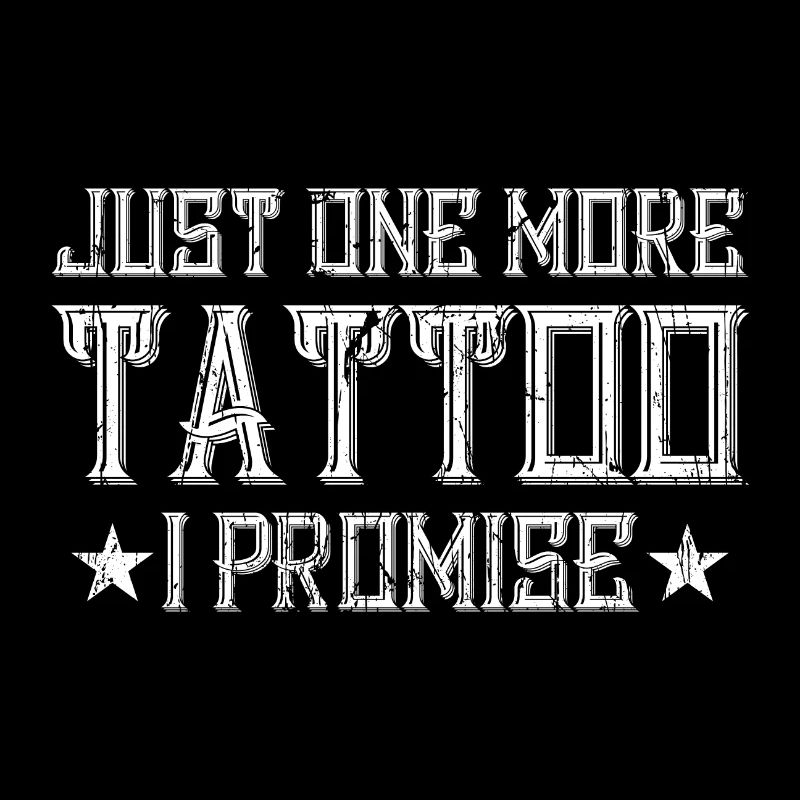 Drôle de tatouage Slogan Slogan Devise