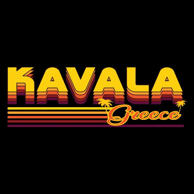 Kavala : design rétro côtier