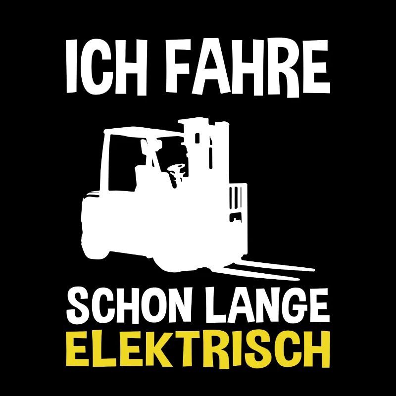 Logistiker E-Auto Logistik Gabelstapler Stapler