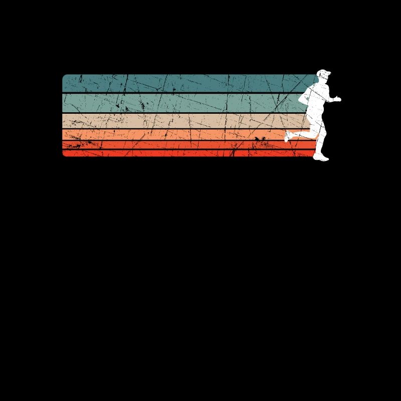 Jogger vintage rétro en cours d'exécution jogging runner runner