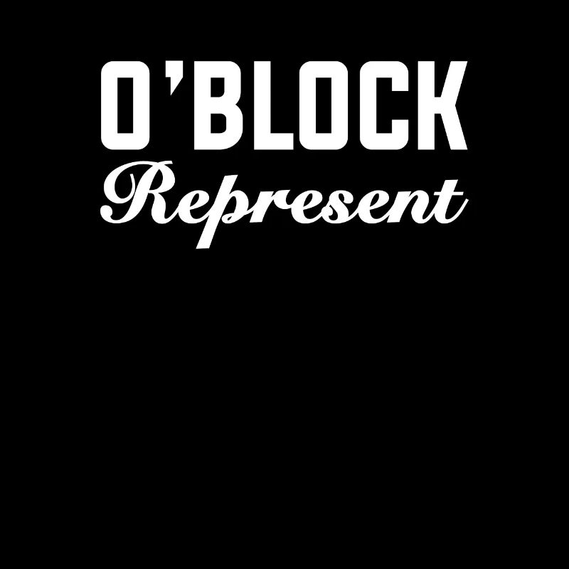 O Block Represent Chicago Illinois USA O'Block