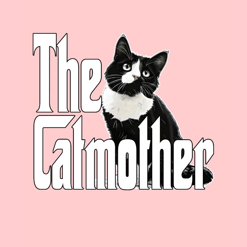 Katze Mutter La Catmother Chat Crazy Maman Maman