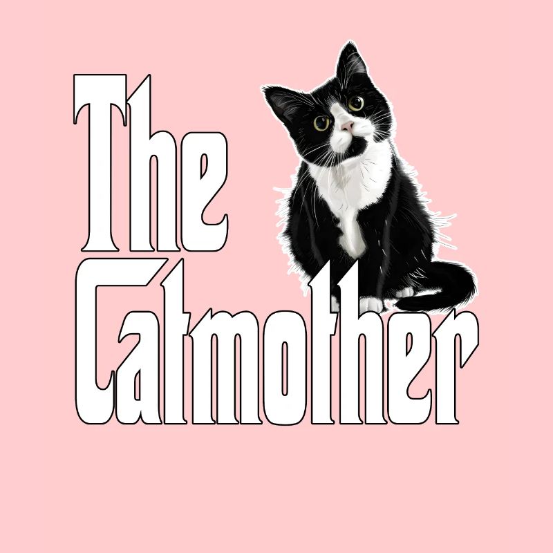 Katze Mutter La Catmother Chat Crazy Maman Maman