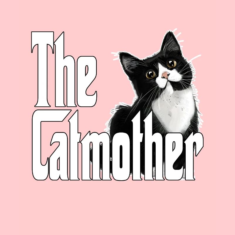 Katze Mutter La Catmother Chat Crazy Maman Maman