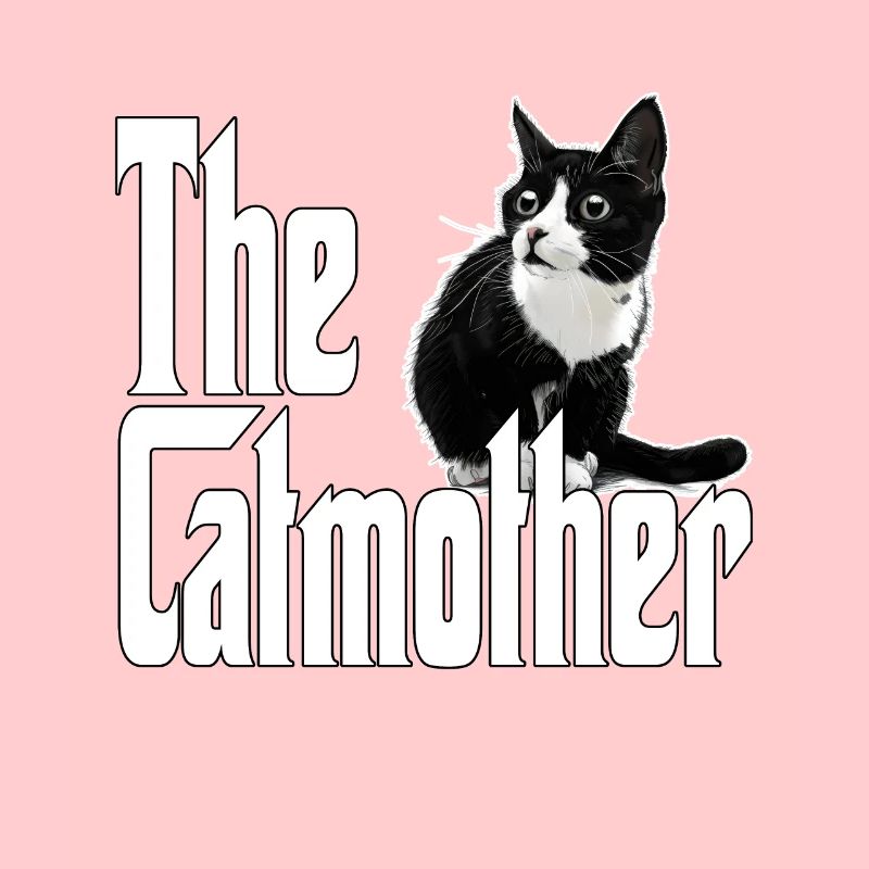 Katze Mutter La Catmother Chat Crazy Maman Maman