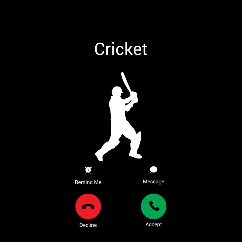 CRICKET RUFT MICH!