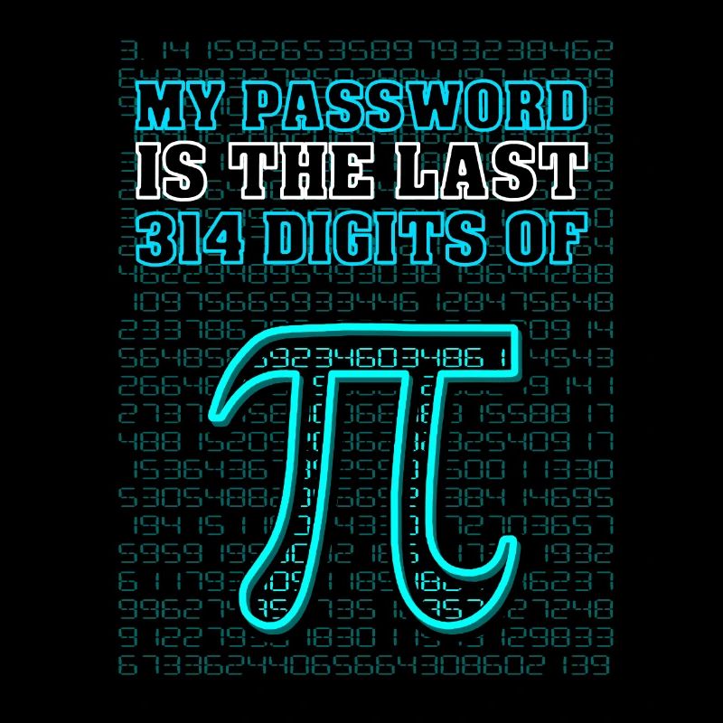 Mathe Sprüche, Geschenk zB Geburtstag, Nerd Pi Day