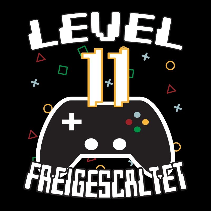 Level 11 freigeschaltet Gamer Geschenkidee
