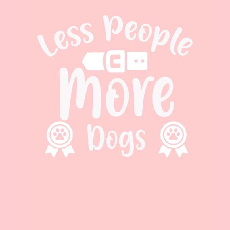 Moins de gens plus de chiens