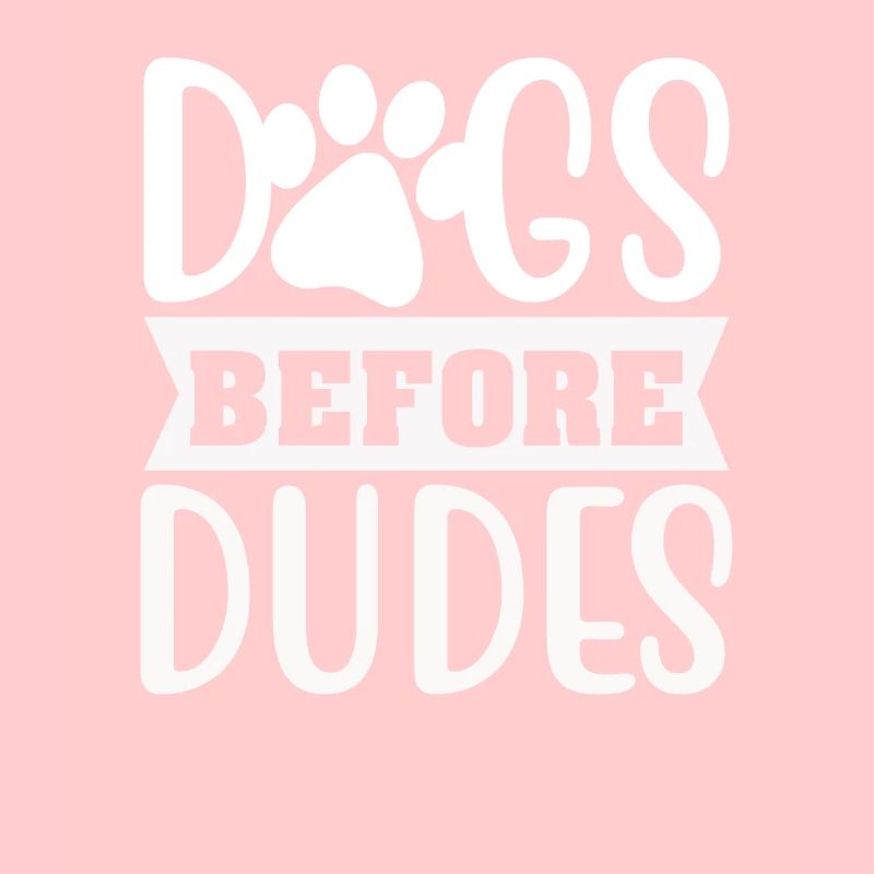 Chiens devant les gars